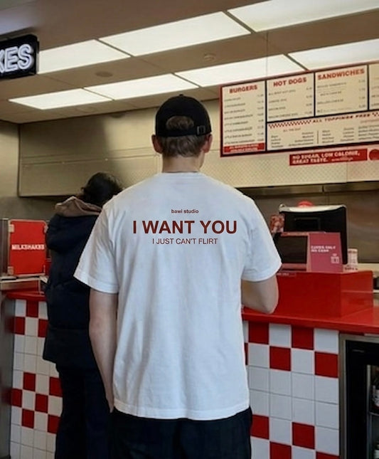 I WANT YOU - WHITE