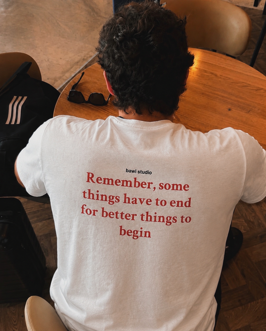 BETTER THINGS TO BEGIN - WHITE