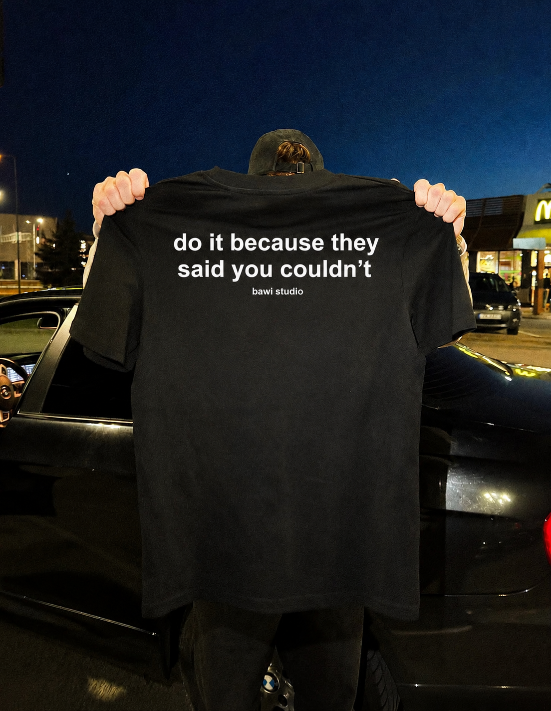 DO IT BECAUSE THEY SAID - BLACK