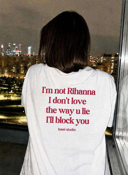 I WILL BLOCK YOU - WHITE