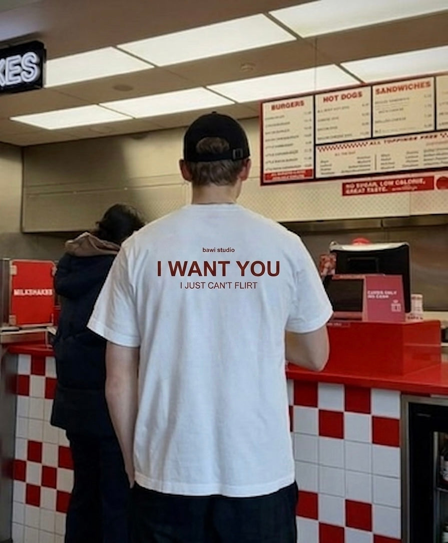 I WANT YOU - WHITE