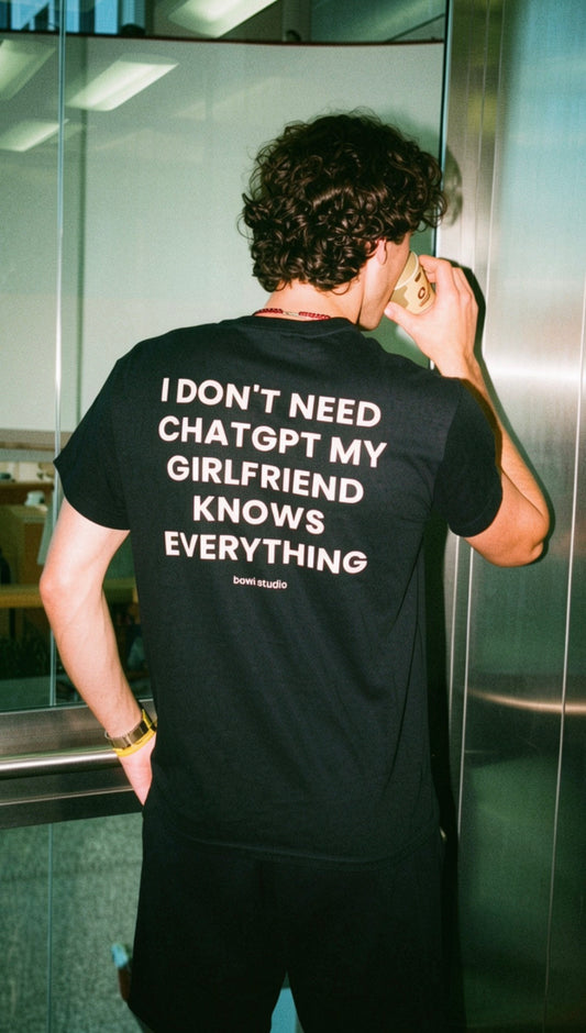 KNOWS EVERYTHING - BLACK