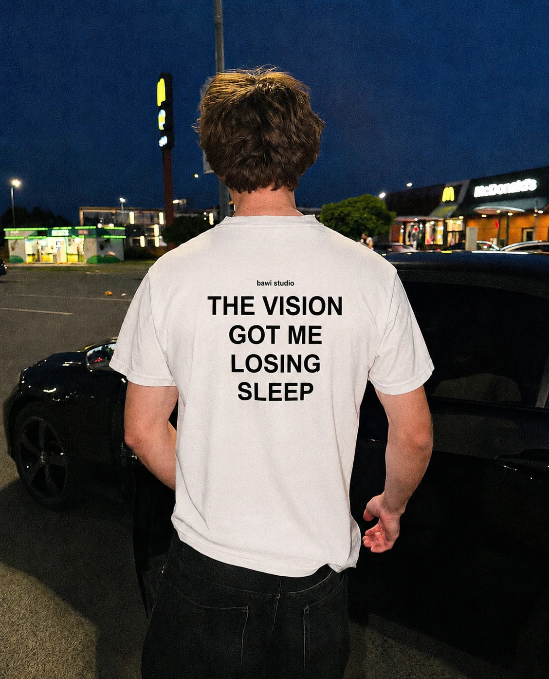 THE VISION GOT ME LOSING SLEEP - WHITE
